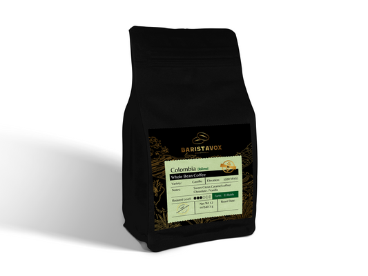 Colombia single origin coffee el roble castillo